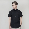 short sleeve black waiter shirt 